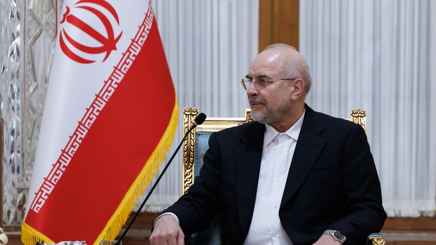 Iran walked out of Switzerland talks after Trump threats, Qalibaf says