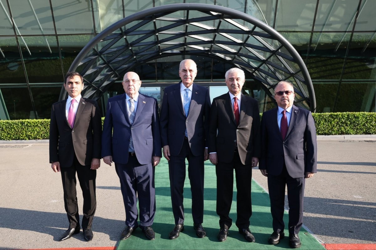 Türkiyə parlamentinin sədri Azərbaycana gəlib