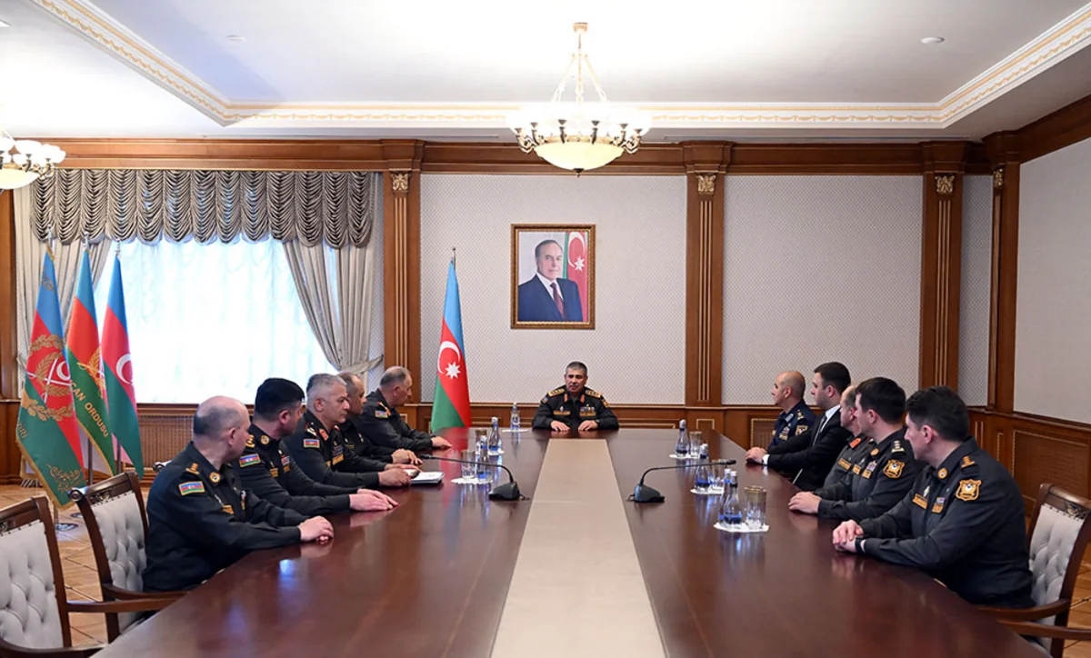 Zakir Həsənov yeni generallara rütbələrini təqdim etdi - FOTO