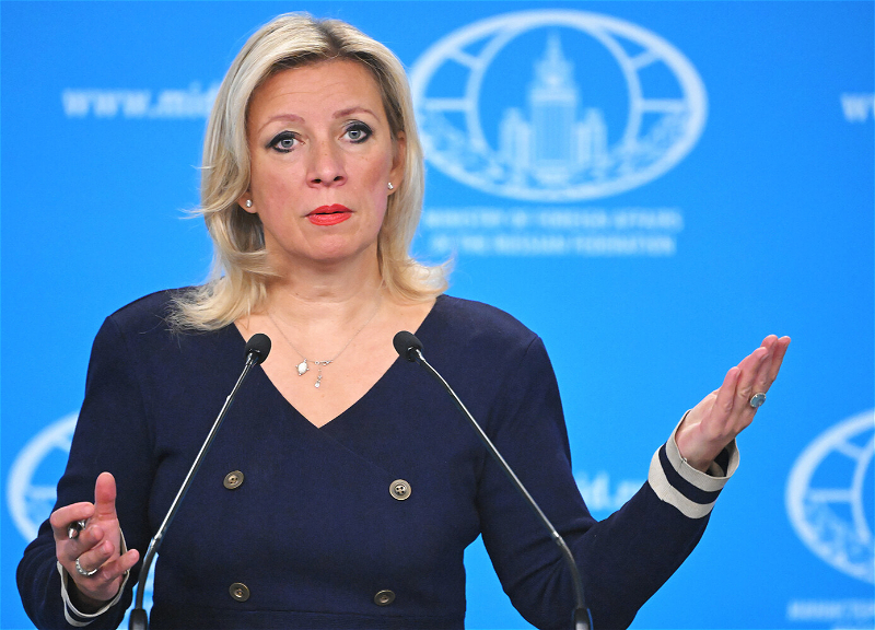 İrəvan seçim etməlidir: Ya Aİİ, ya da AB - Zaxarova