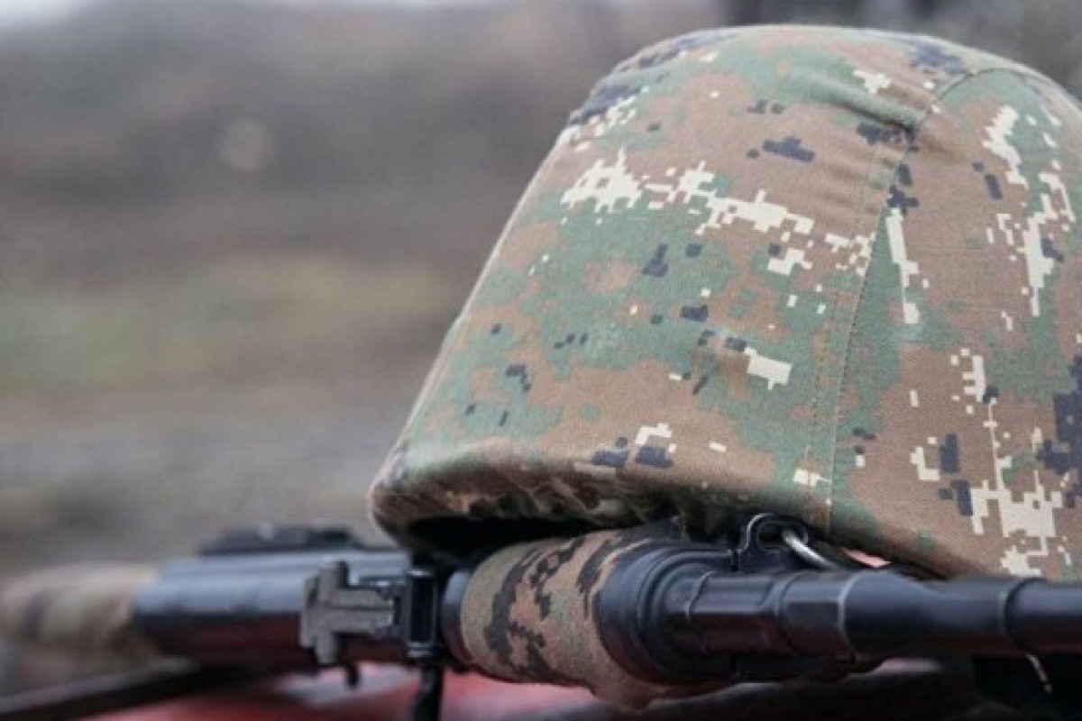 Ermənistan ordusunun hərbi qulluqçusu ölüb