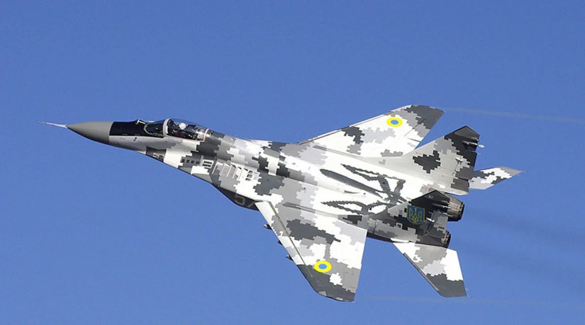 Украина потеряла истребитель МиГ-29