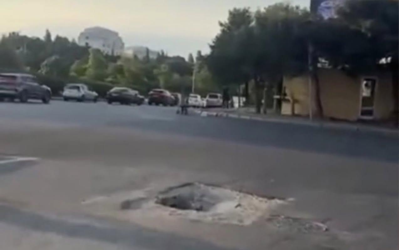 Binəqədidə yolun çökməsi ilə bağlı AAYDA-dan AÇIQLAMA