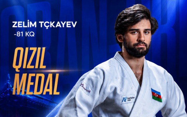 İKİ CÜDOÇUMUZDAN biri Bürünc, biri isə QIZIL MEDAL QAZANDI