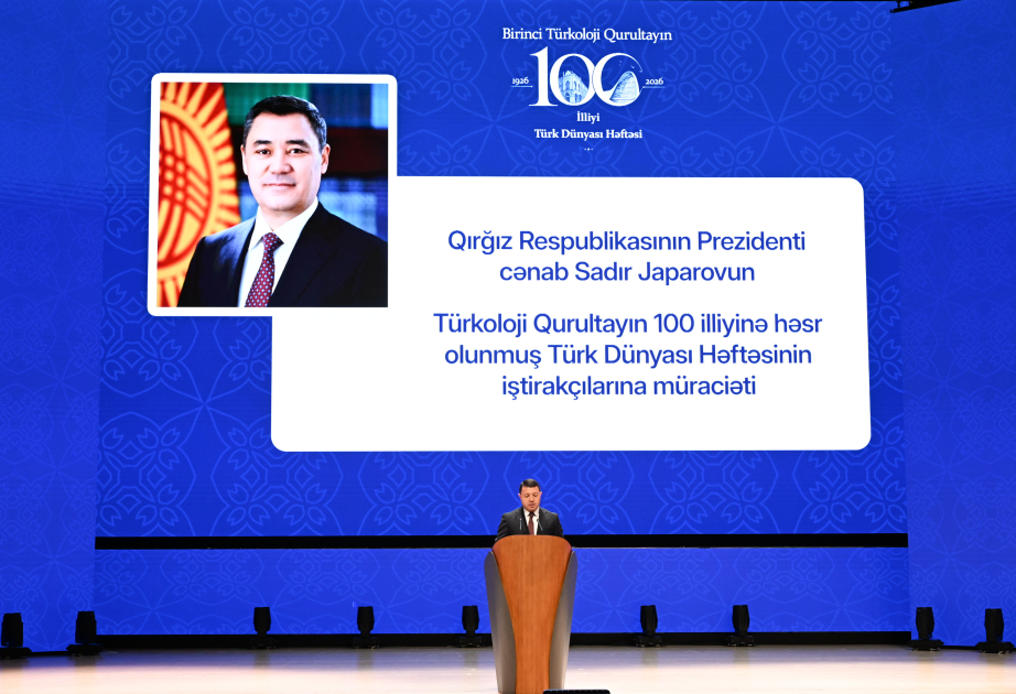 Qırğızıstan Prezidenti: <span class="text-danger">"Birinci Türkoloji Qurultayın irsi aktuallığını qoruyur"</span>