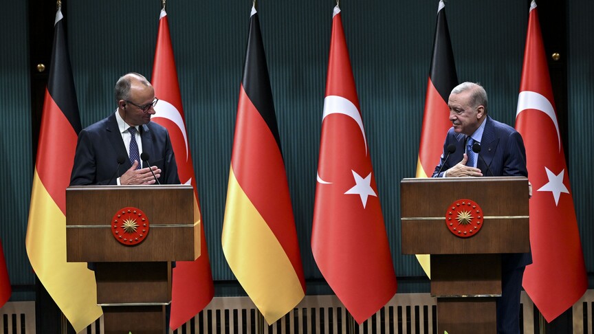 Türkiye's President Erdogan, German Chancellor Merz discuss global issues