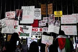 تظاهرات في واشنطن ضد الحرب في غزة واعتقال بعض المحتجين