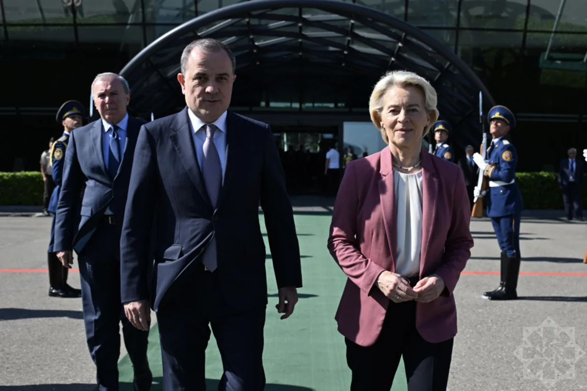 Ursula von der Leyen completes her visit to Azerbaijan