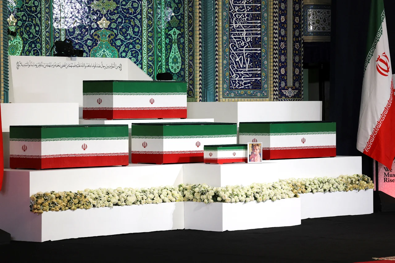 Ali Khamenei’s Body Arrives at Tehran’s Grand Mosalla Ahead of State Funeral