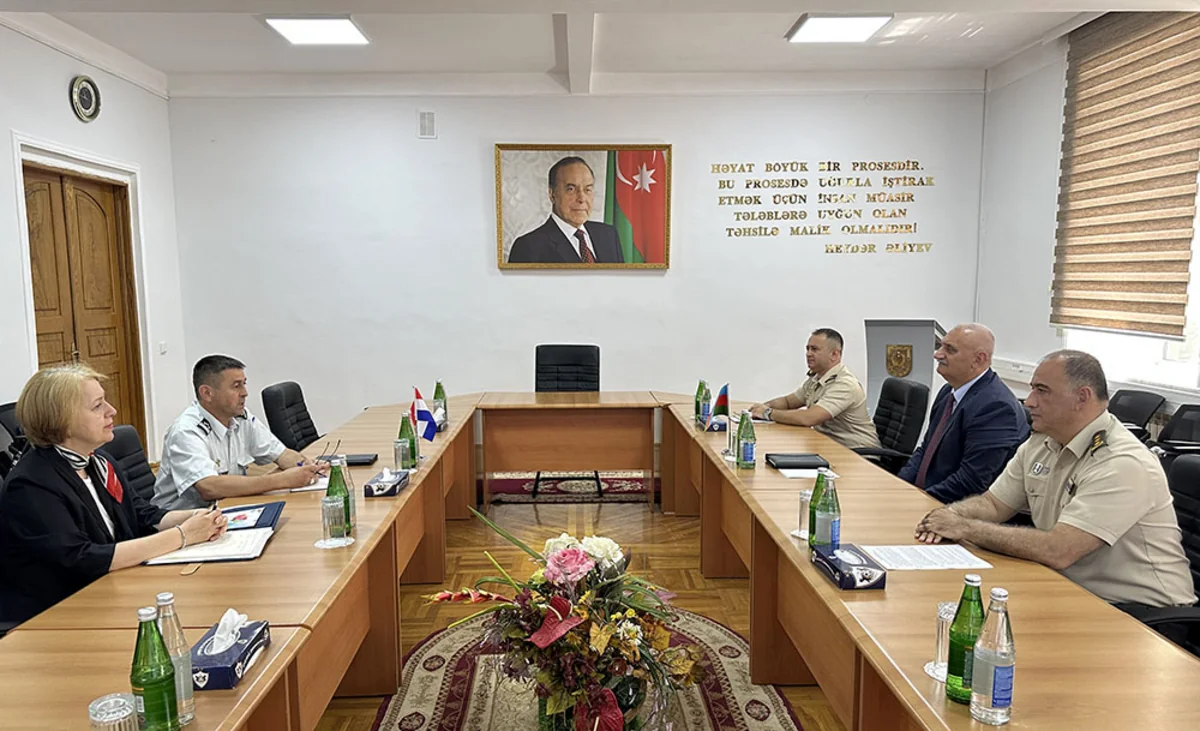 Azerbaijan, Croatia discuss cooperation in military education | PHOTOS