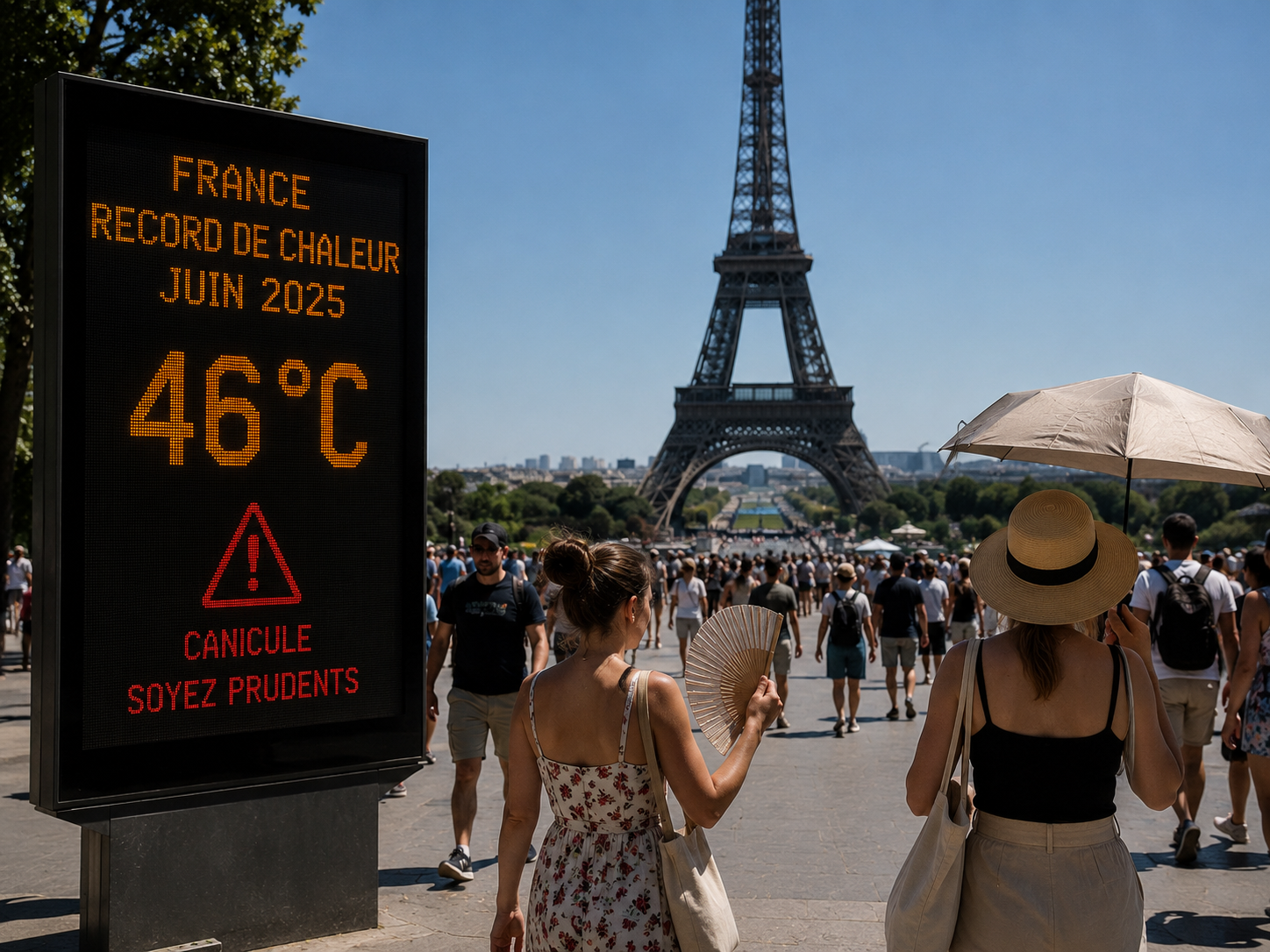 France Endures Hottest June on Record After Intense Heatwave