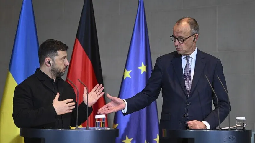Merz pledges continued German support for Ukraine