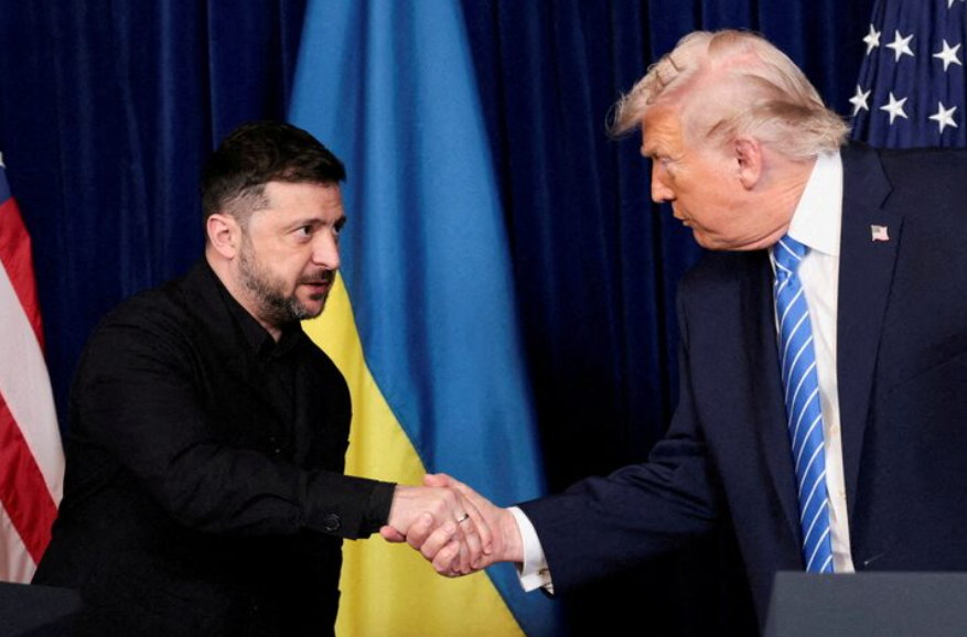 Zelenskyy, Trump discuss situation on front line, Kyiv’s diplomatic efforts
