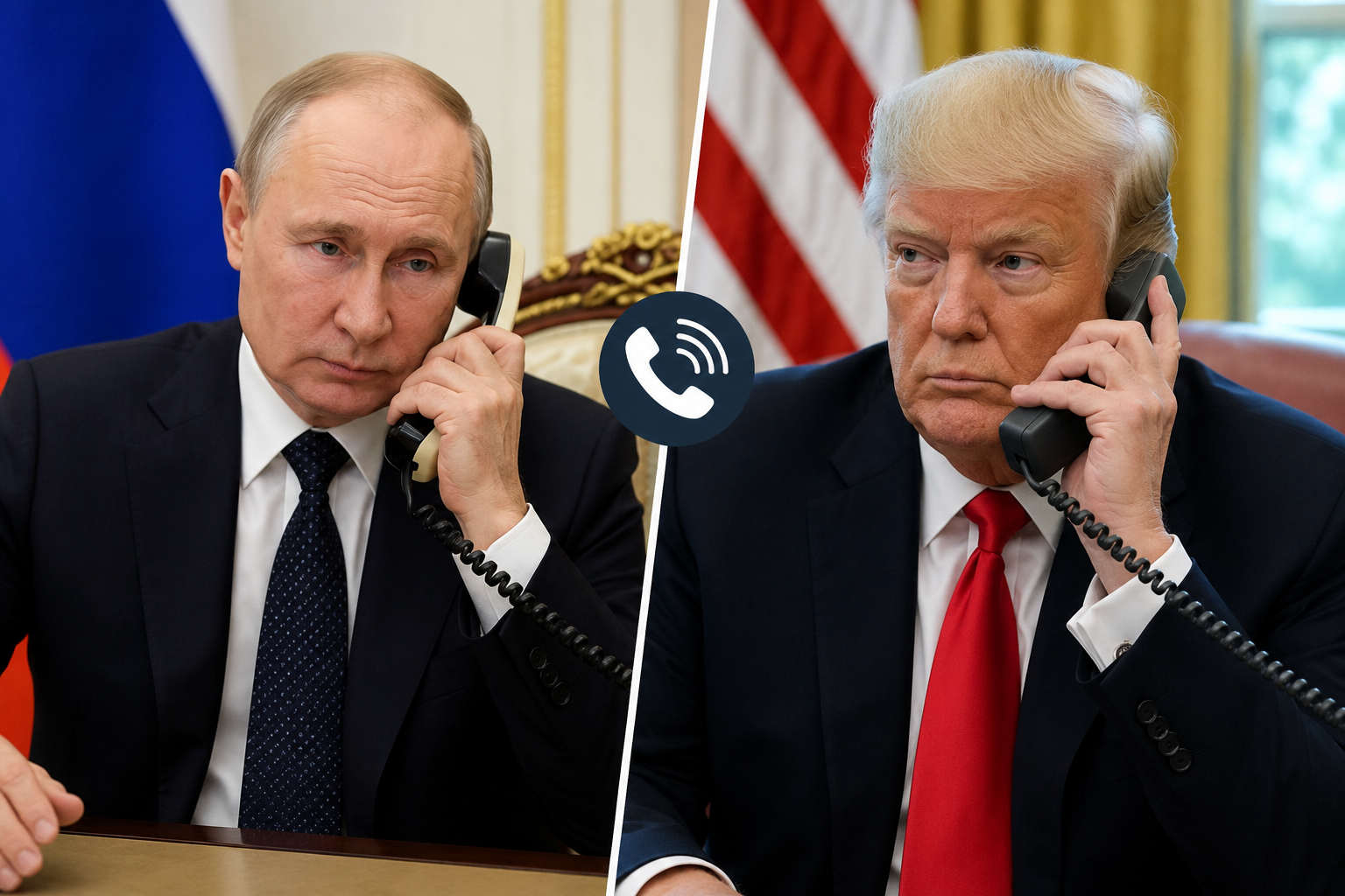 Putin, Trump discuss Ukraine, Iran in 85-minute phone call