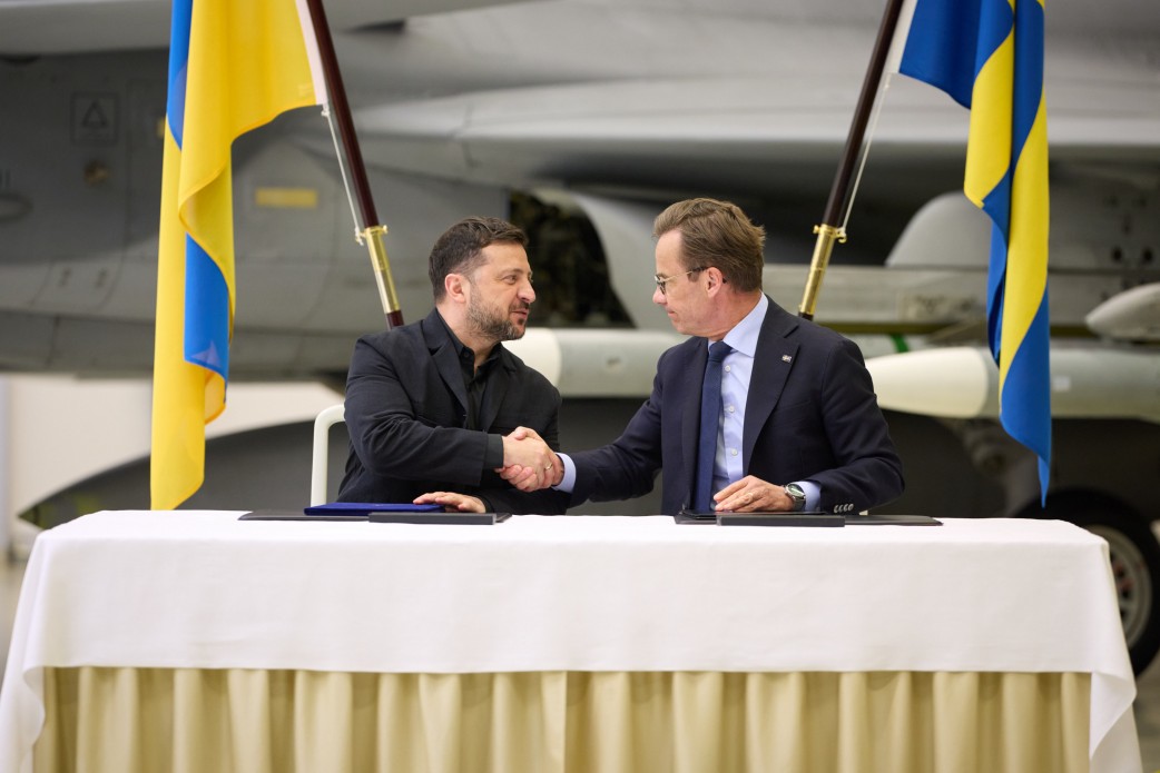 Zelenskyy, Swedish premier discuss steps to enhance Ukraine’s defense capabilities