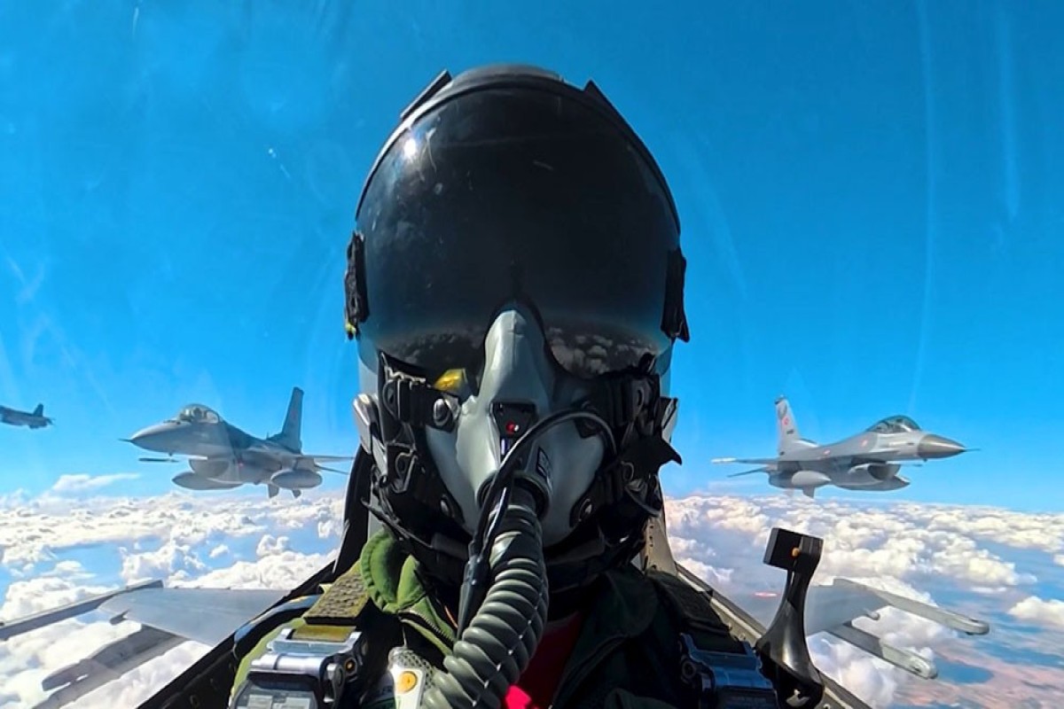Azərbaycan, Misir və Türkiyə hərbi pilotlarının beynəlxalq taktiki-uçuş təlimi başa çatdı - VİDEO