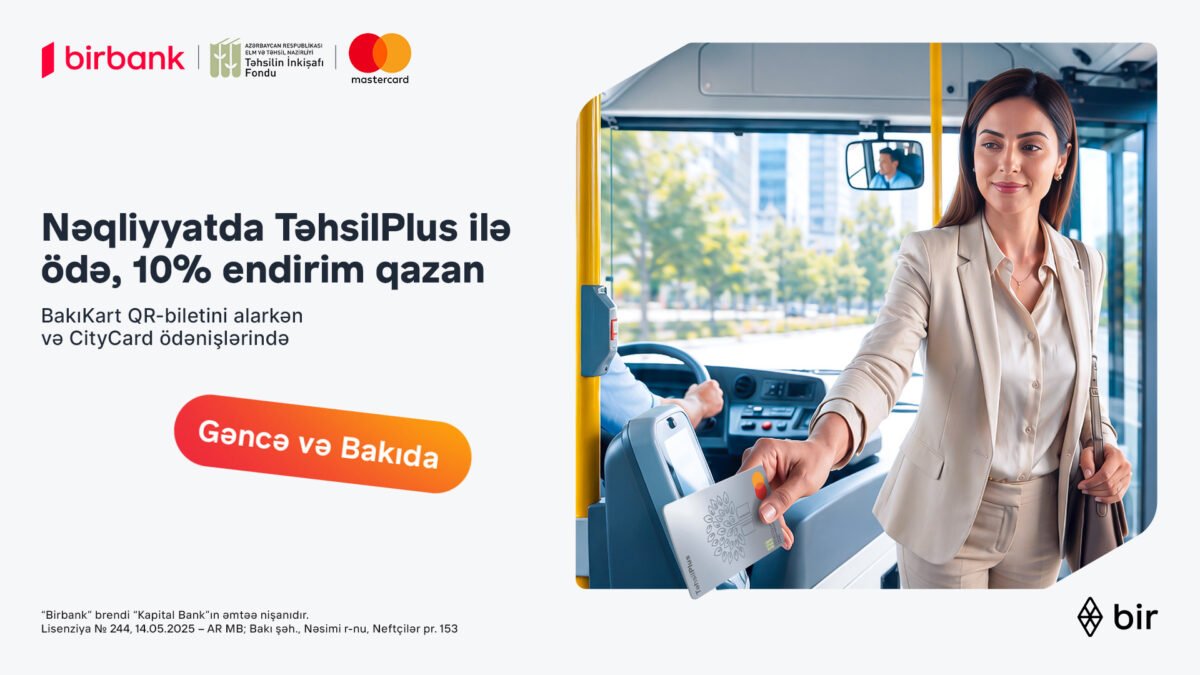 Gəncə tələbələrinə ŞAD XƏBƏR! İctimai nəqliyyatda ödənişlərin 10%-i geri qaytarılacaq