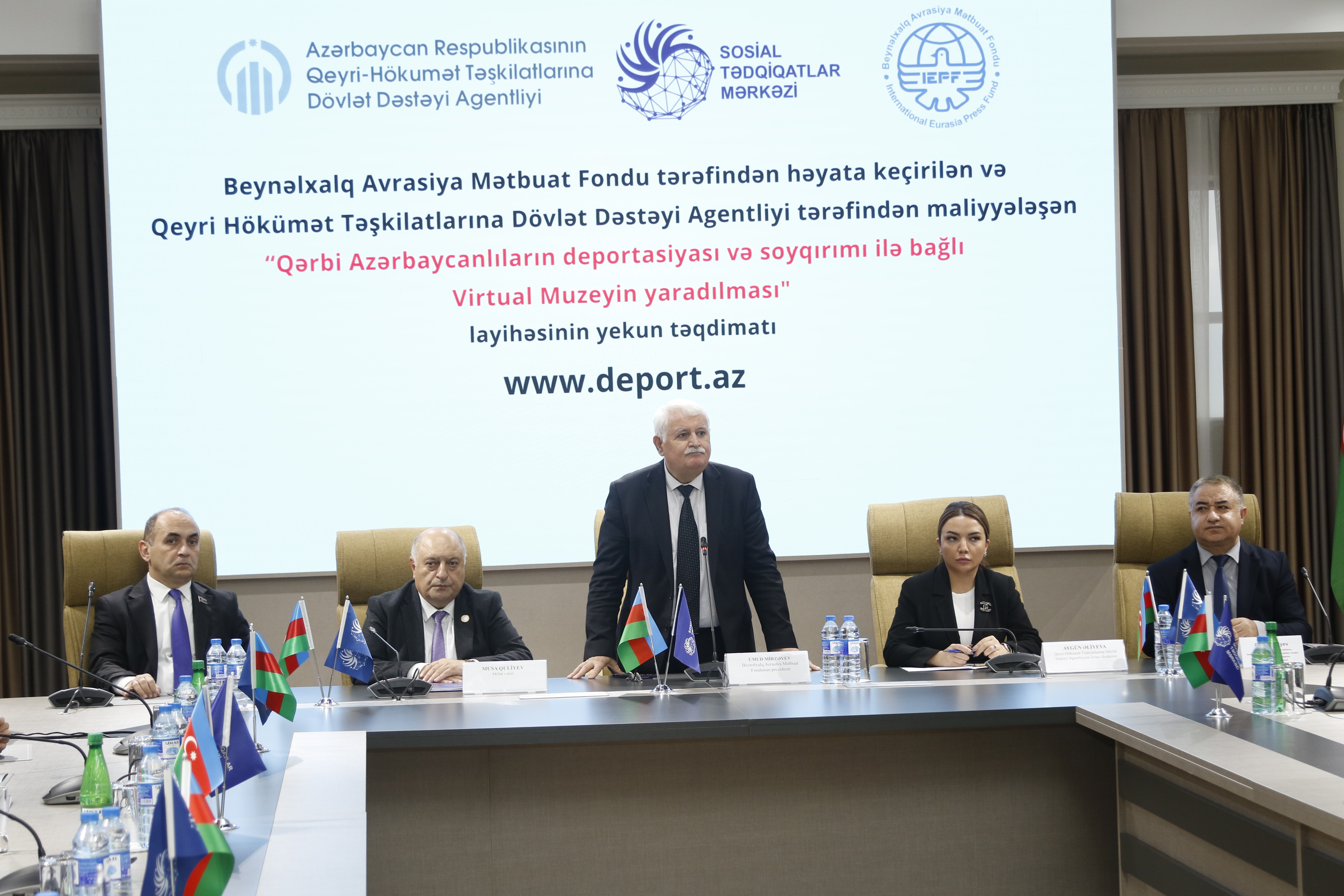 The final presentation event of the project "Creating a virtual museum related to the deportation and genocide of "Western Azerbaijanis" is being held – PHOTOS