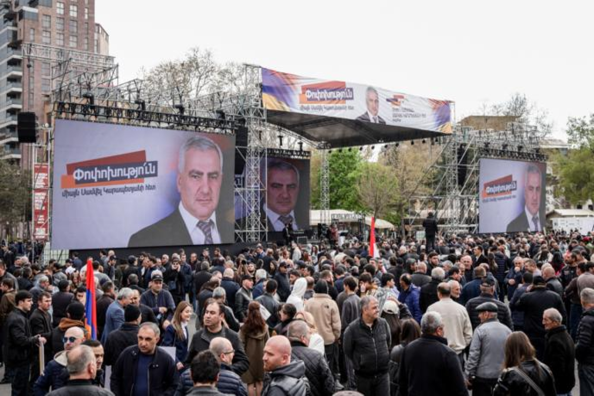 Samvel Karapetyan: Ermənistanda küçə mübarizəsi mütləq olacaq