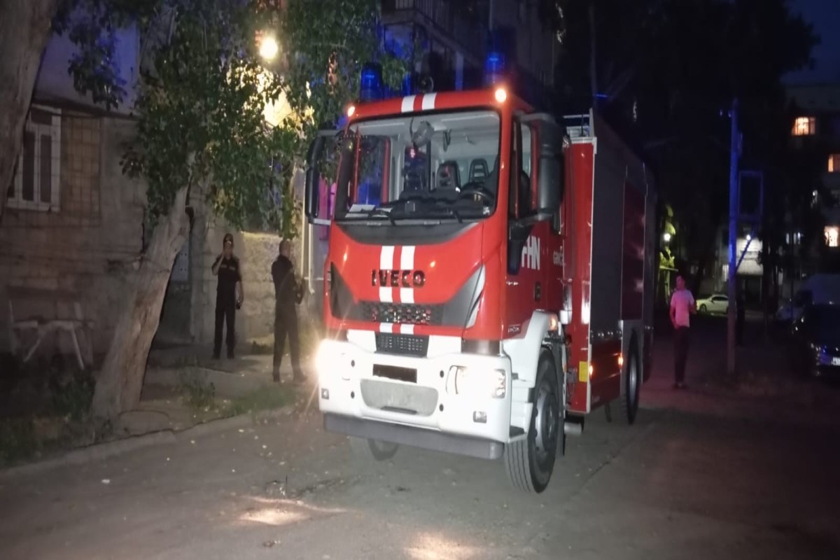 Gəncədə yataqxanada baş verən YANĞIN SÖNDÜRÜLDÜ