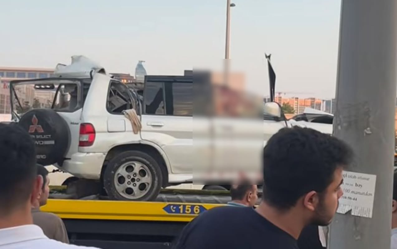 Dərnəgül yolunda ağır qəza: SÜRÜCÜ ÖLDÜ