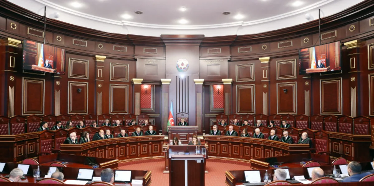 Ali Məhkəmənin Plenumunun iclası keçirilib - <span class="text-danger">FOTOLAR</span>