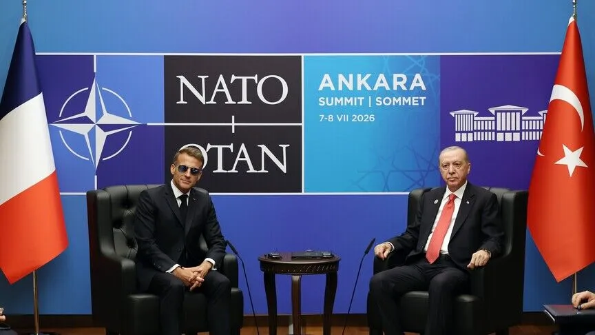 Turkish, French presidents hold closed-door talks in Ankara