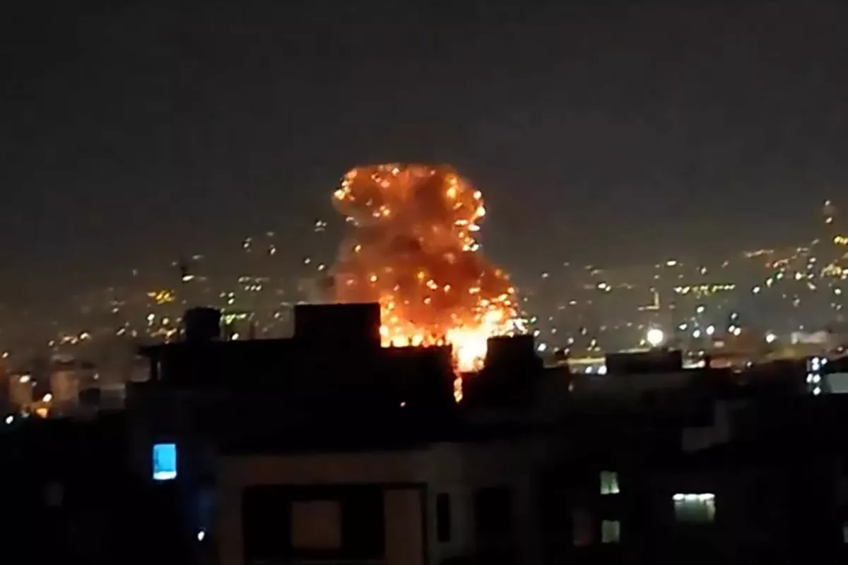 Explosions in Iran - <span class="text-danger">US confirms conducting another wave of strikes on Iran - UPDATED</span>