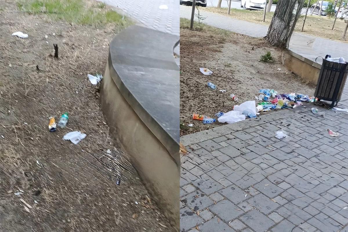 Məşhur park baxımsız qalıb - FOTO