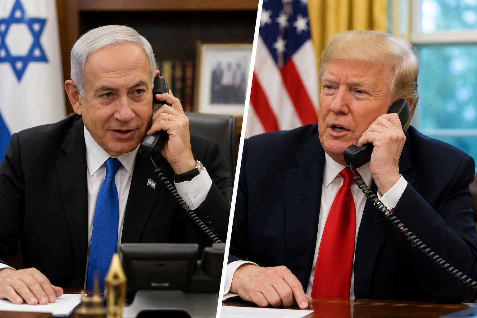 Netanyahu, Trump discuss Gulf developments in latest call, <span class="text-danger">PM’s office says</span>