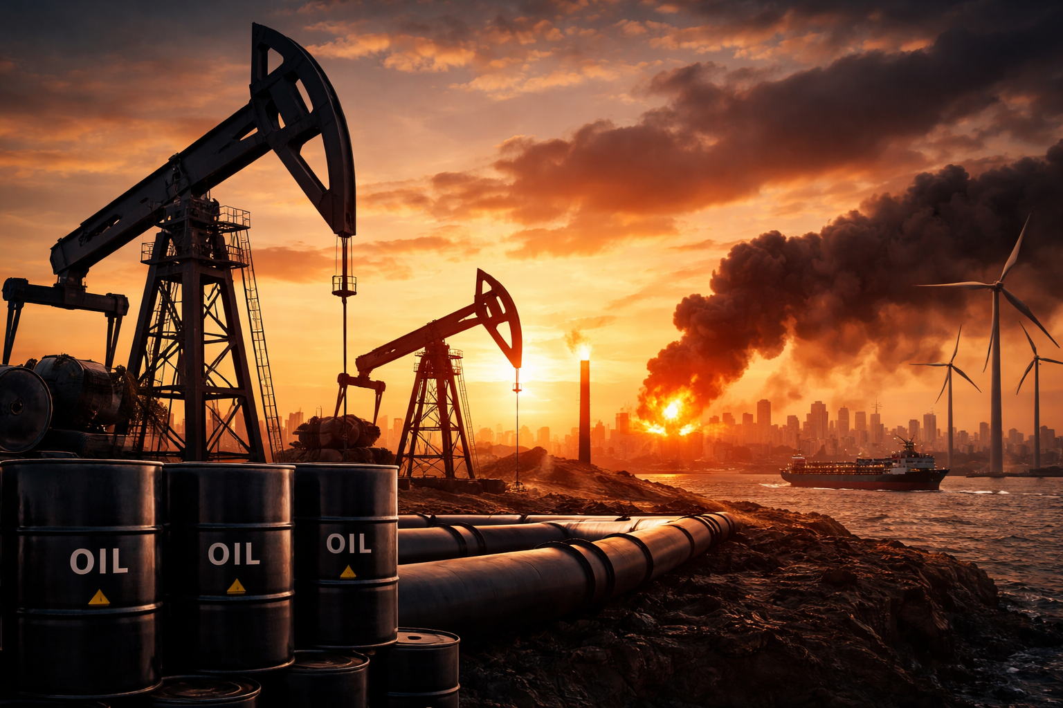 Oil Prices Ease but Stay on Track for Weekly Gains Amid US-Iran Tensions
