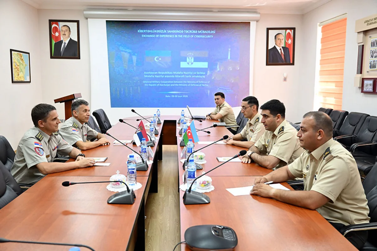 Azerbaijani, Serbian military cybersecurity experts meet in Baku