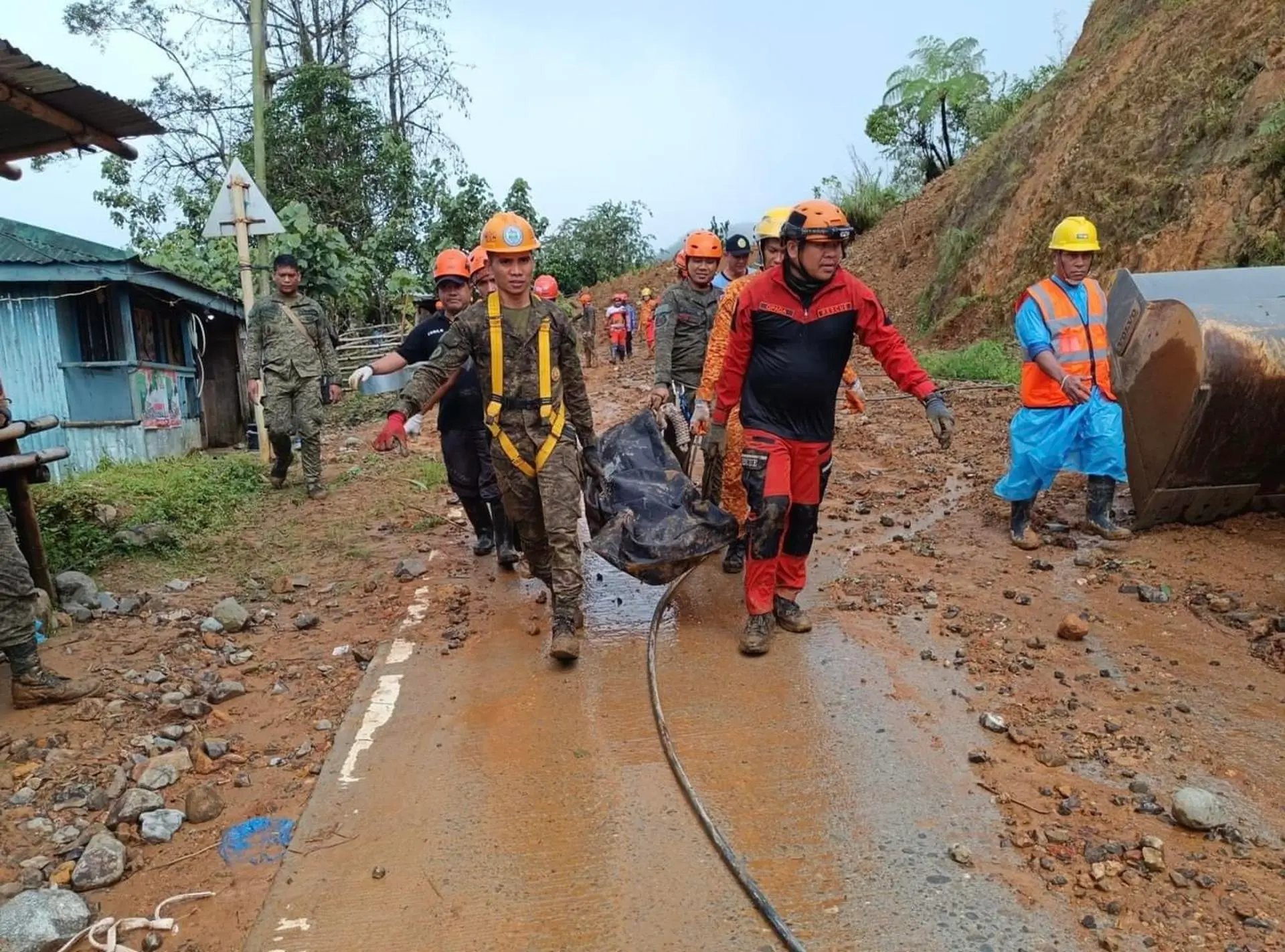 Landslide kills 10 family members in southern Philippines