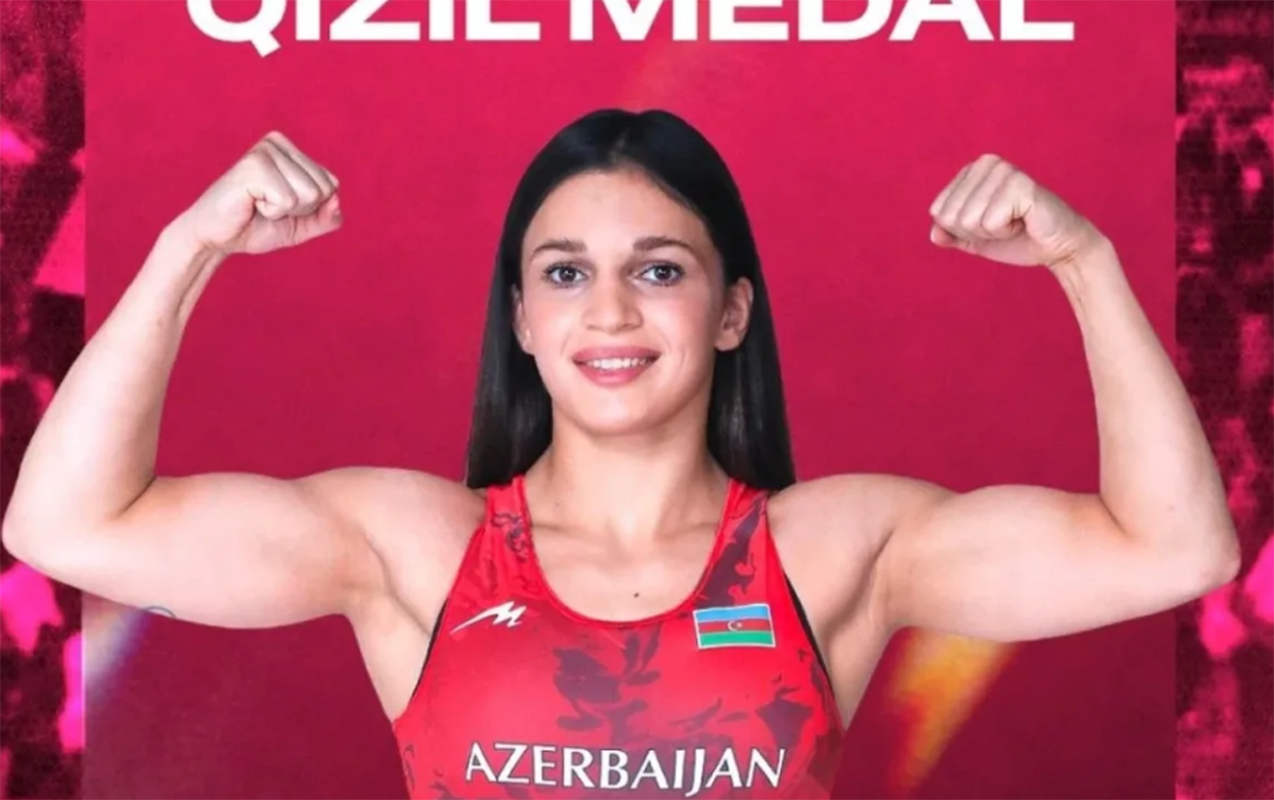 Azərbaycan güləşi tarixində ilk qadın oldu
