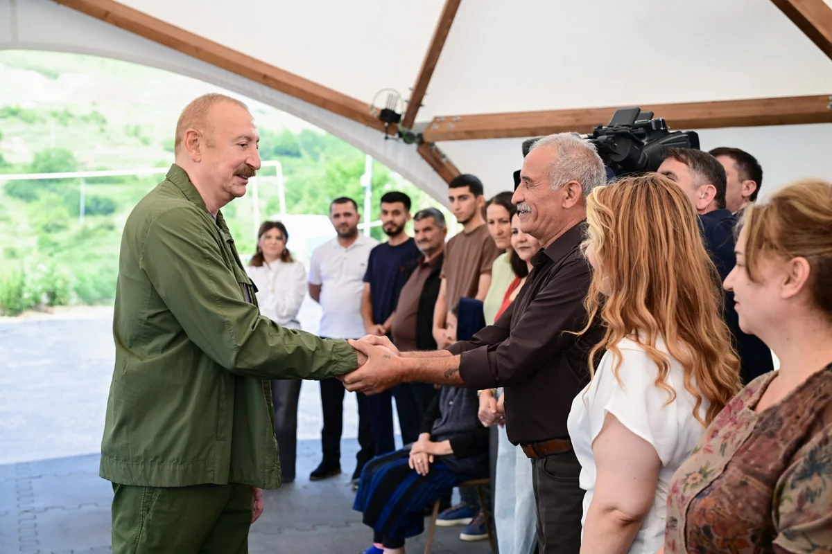 Azərbaycan Prezidenti: Artıq köçkün həyatı keçmişdə qaldı