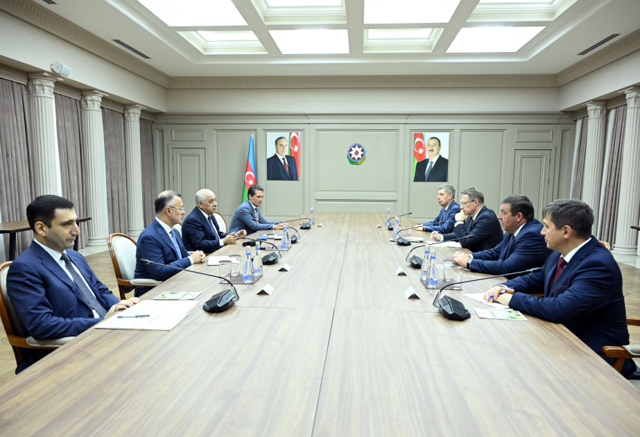 Baş nazir Rusiyanın səhiyyə naziri ilə görüşdü