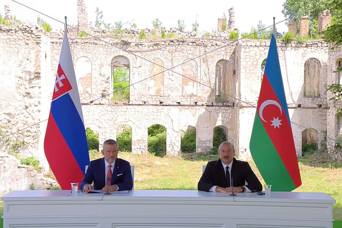 Slovakiya Prezidenti Azərbaycana təşəkkür edib