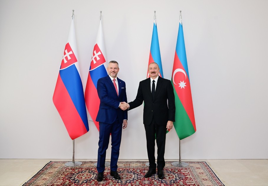 İlham Əliyevin sosial media hesabında Slovakiya Prezidentinin Şuşa səfəri ilə bağlı videoçarx paylaşılıb