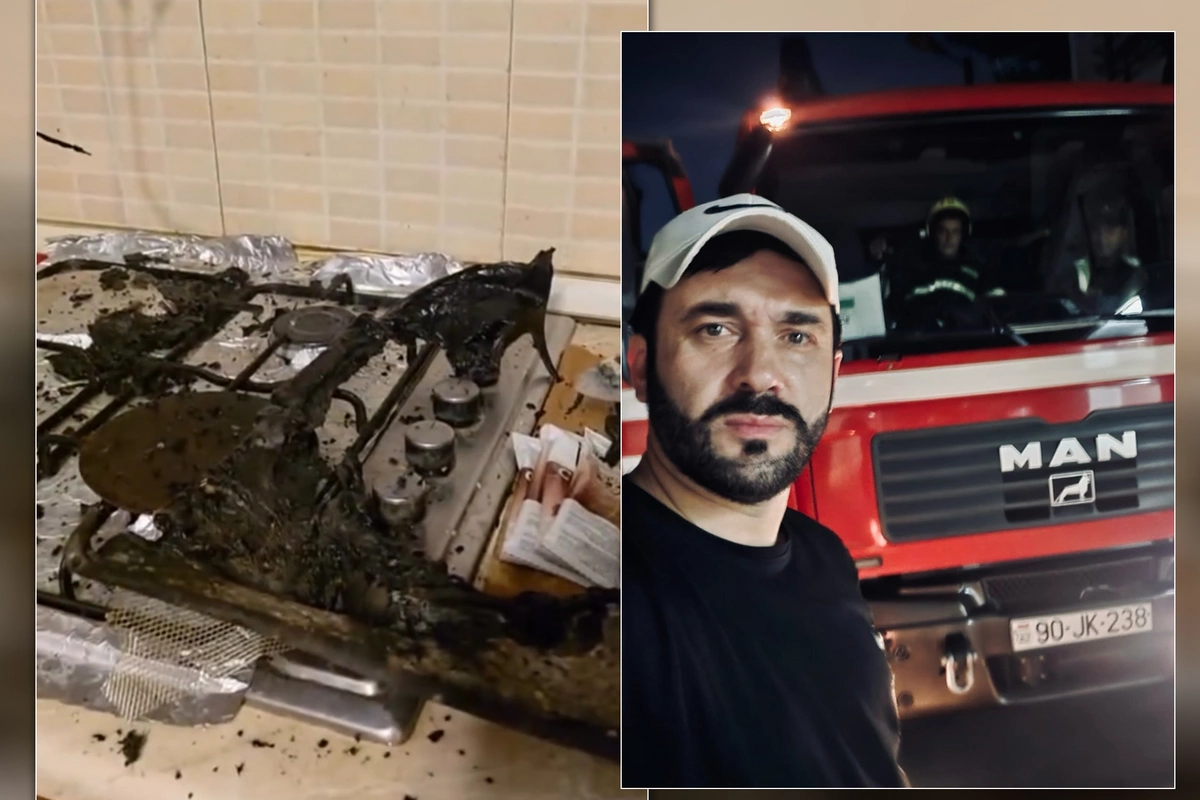 Əməkdar artistin evində yanğın olub- <span class="text-danger">GÖRÜNTÜ</span>