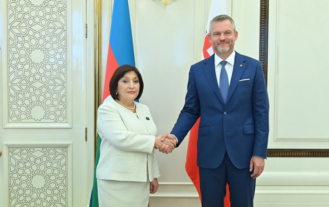 Sahibə Qafarova Pelleqrini ilə görüşüb - Foto