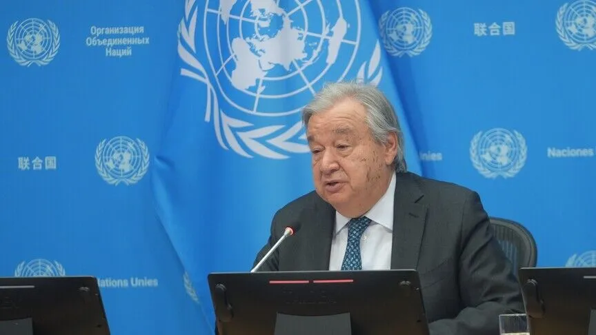 UN chief 'deeply concerned' by continuing military escalation in Middle East