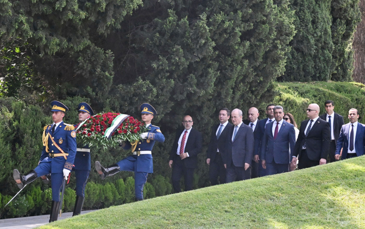 Fələstinin Baş naziri Fəxri xiyabanda - Fotolar