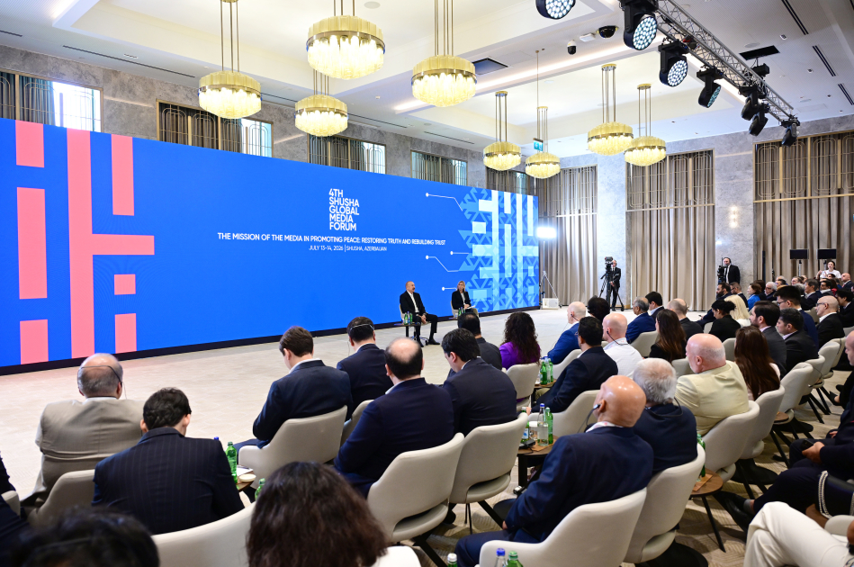 IV Şuşa Qlobal Media Forumundan çıxarışlar