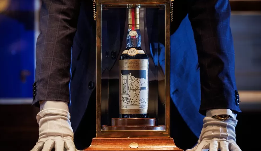 Rare Scotch whisky becomes world's most expensive bottle