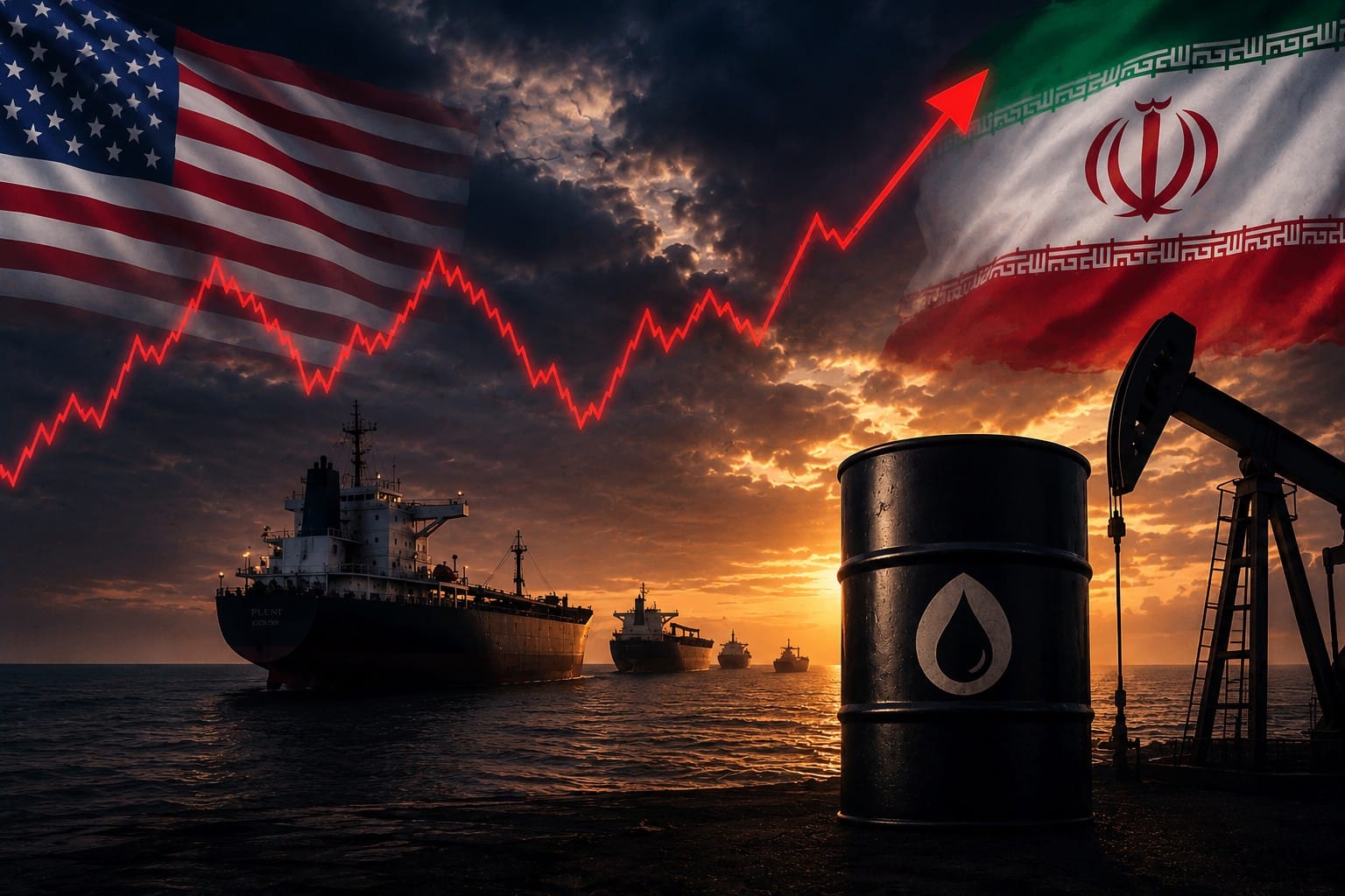 Brent подорожала из-за напряженности между США и Ираном