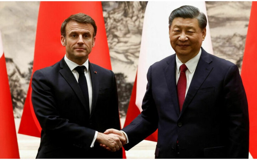 Xi Jinping talks with Macron over phone