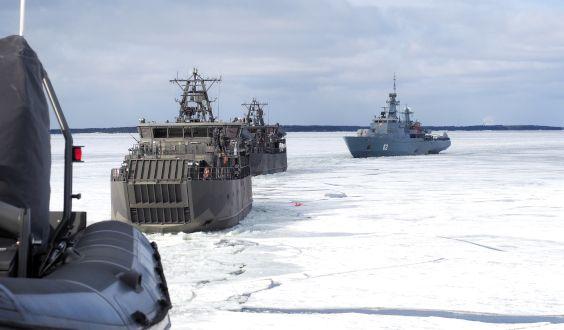 Finland holds largest naval exercise since joining NATO