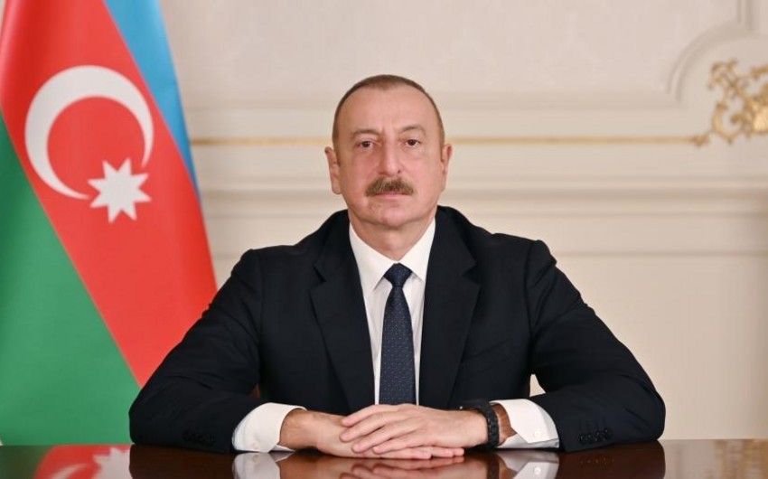 Ilham Aliyev addresses participants of event on decolonization held in Baku
