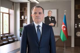 Ceyhun Bayramov GUAM-ın Baş katibi Altay Əfəndiyevlə görüşüb