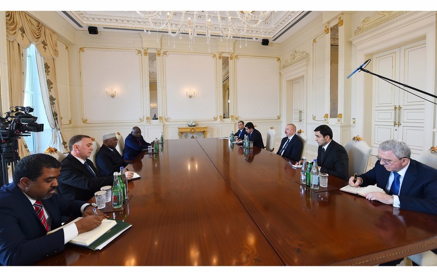 President Ilham Aliyev receives Secretary-General of Organization of Islamic Cooperation Hissein Brahim Taha